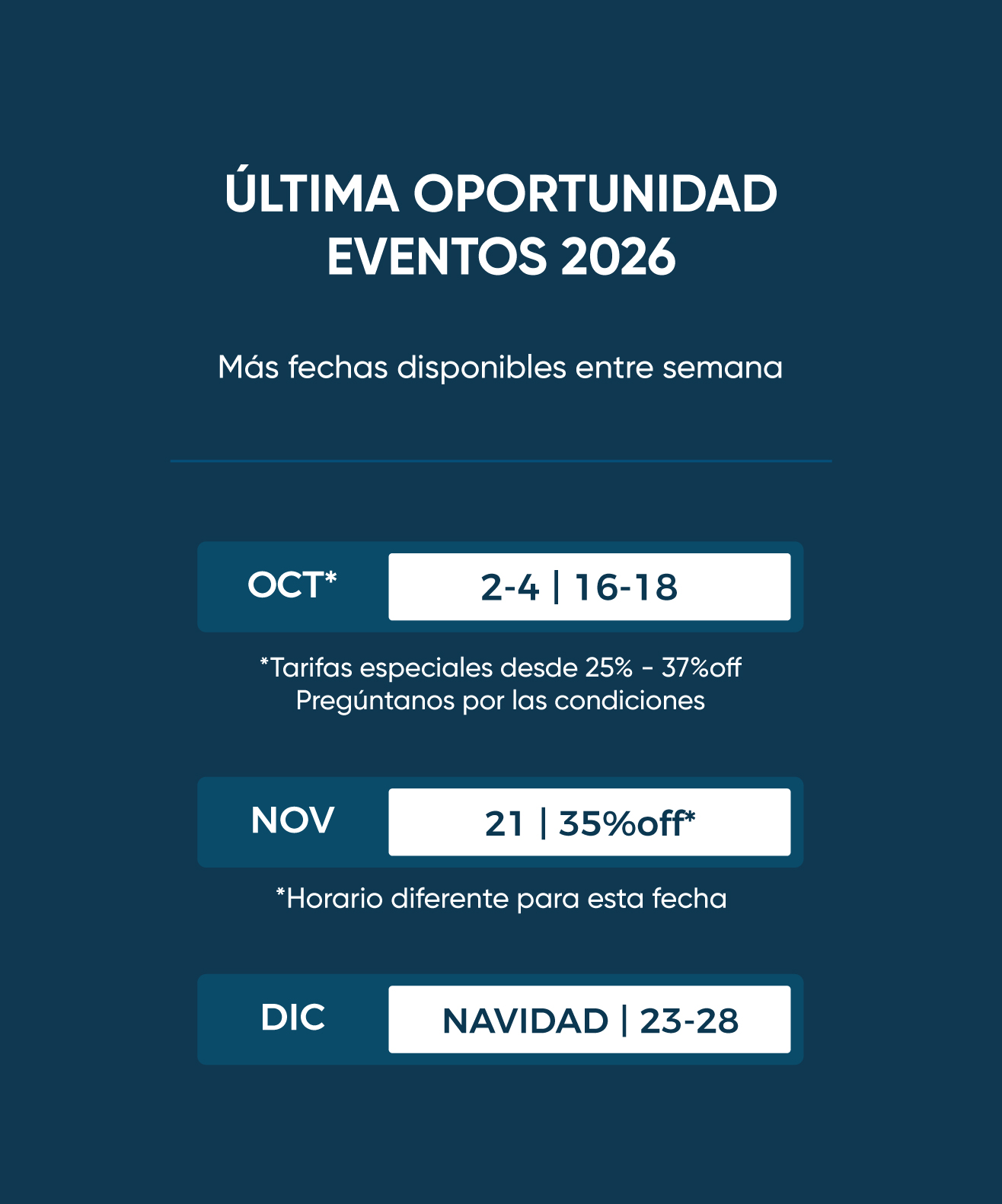 Disponibilidad Casa Taira
